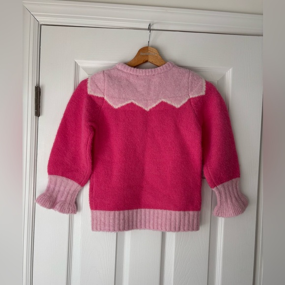 Loveshackfancy girl's Pink Heart Sweater Size 10Y - Picture 4 of 7